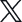 X